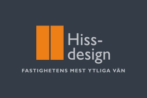 Logotyp och byline för Hissdesign